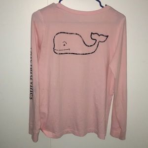 Pink Vineyard Vines long sleeve